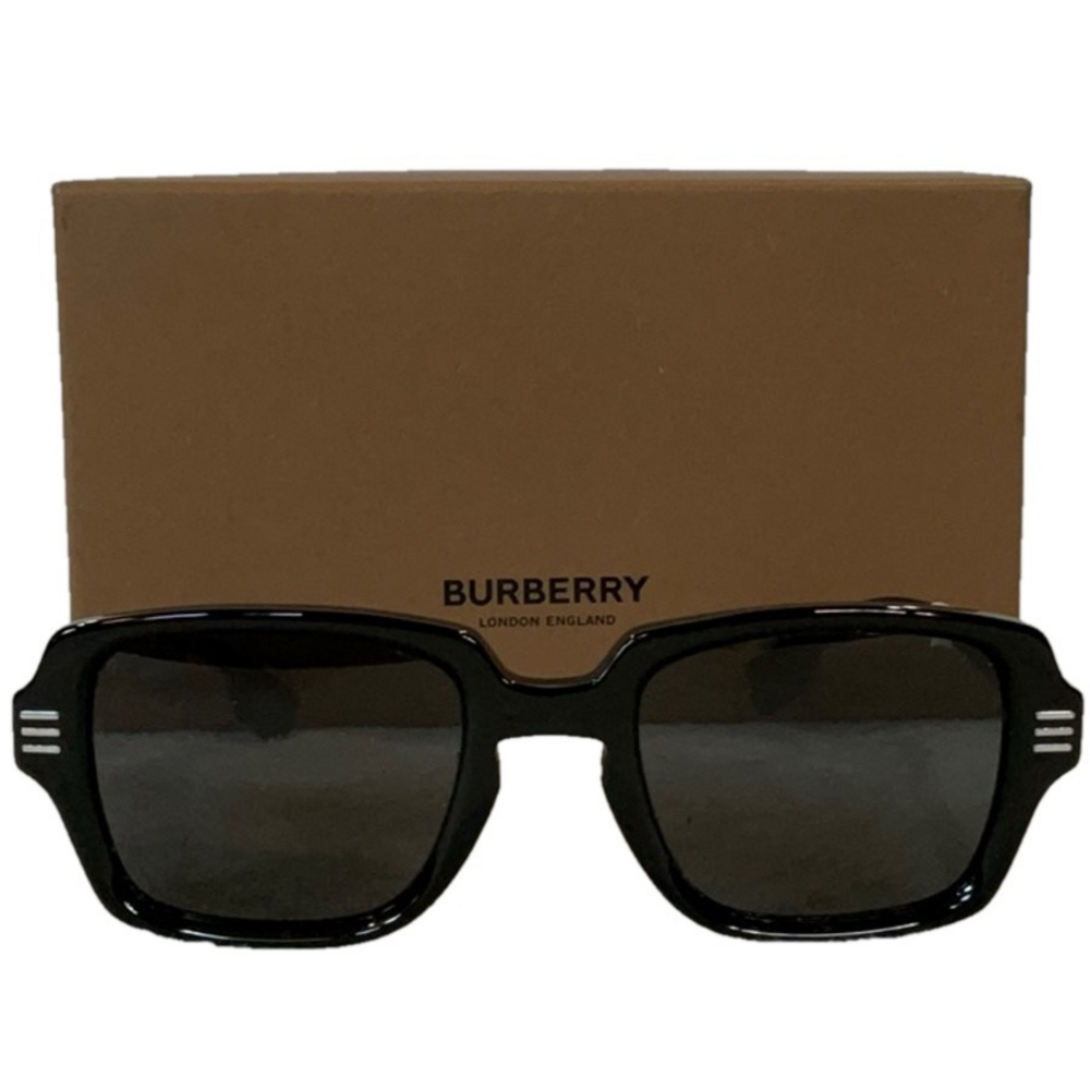 NEW BURBERRY Black Sunglasses for Men